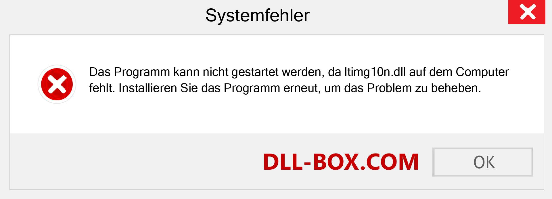 ltimg10n.dll-Datei fehlt?. Download für Windows 7, 8, 10 - Fix ltimg10n dll Missing Error unter Windows, Fotos, Bildern