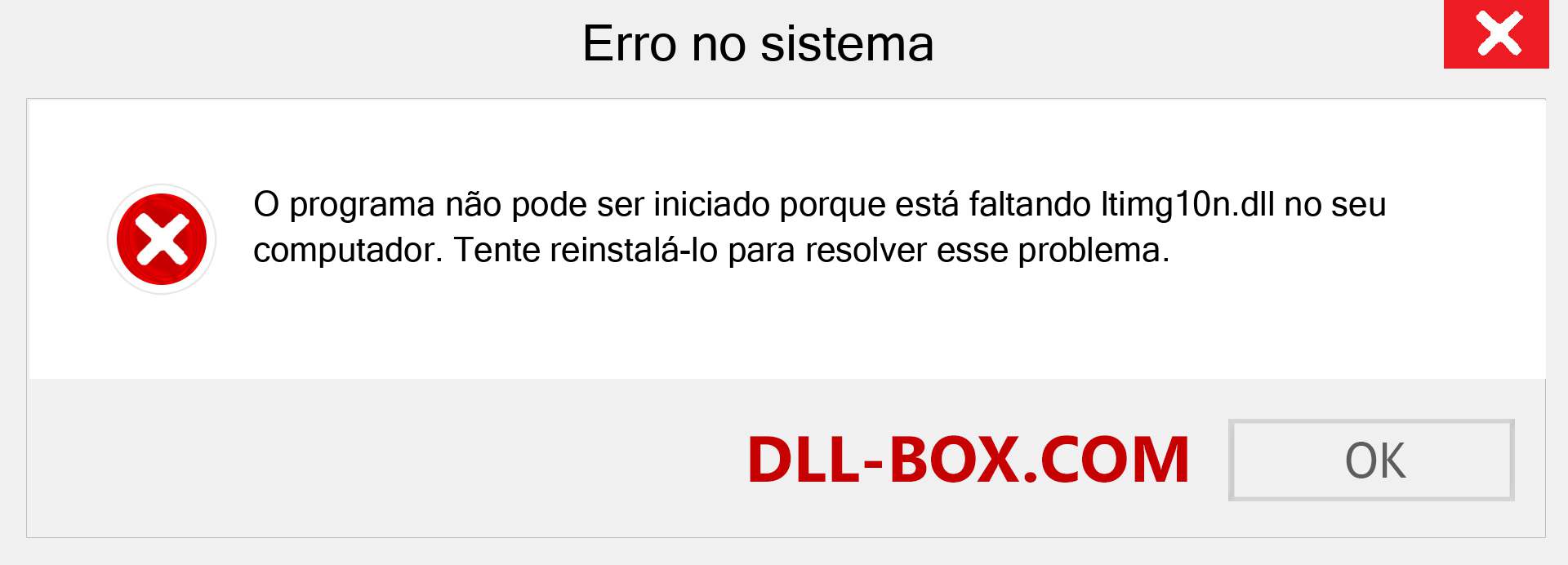 Arquivo ltimg10n.dll ausente ?. Download para Windows 7, 8, 10 - Correção de erro ausente ltimg10n dll no Windows, fotos, imagens